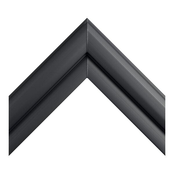 A black rubber gasket with dimensions 25.25 x 12.625 x 0.5625 inches, designed for Turbo Air Refrigeration.