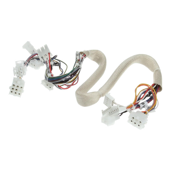 A white Pitco cable with wires and connectors.