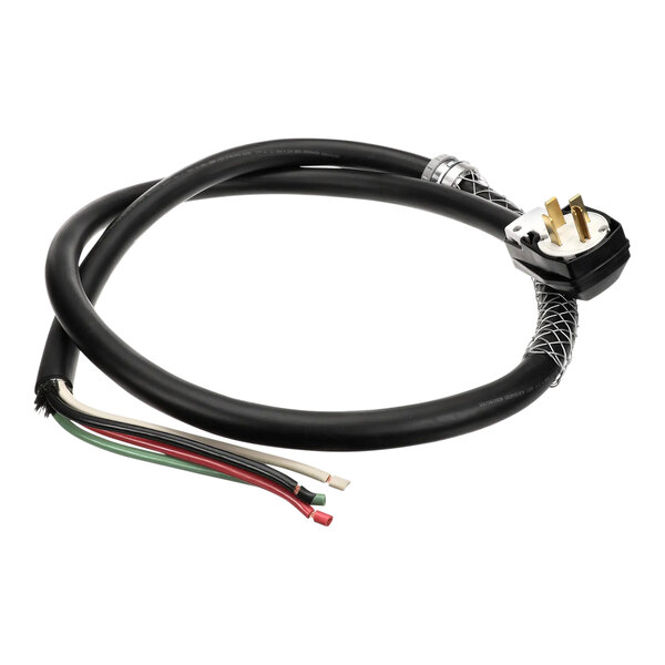 A black Pitco cord with a wire plug.