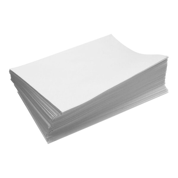 A stack of Pitco filter paper.
