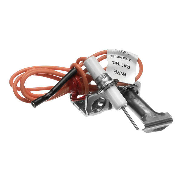 A Vulcan FF pilot burner assembly with orange wires.