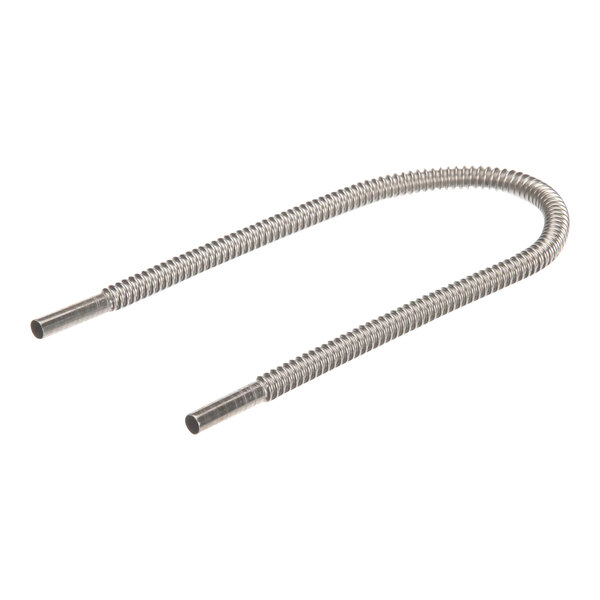 A Vulcan stainless steel flexible metal tube with spiral shaping.