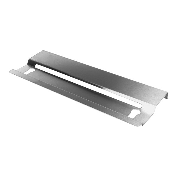 A metal bar with holes for Pitco A1105408-C baskets.