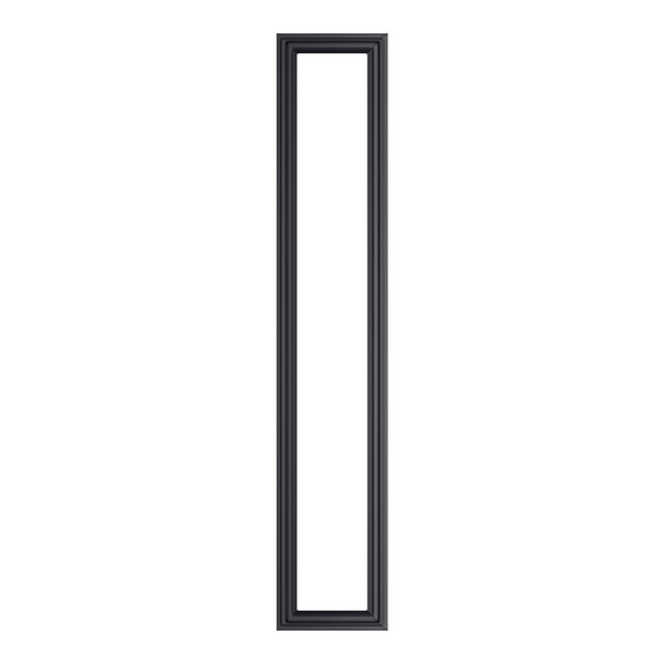 A long, narrow black gasket designed for refrigeration units, measuring 47.5 by 8.5 by 0.625 inches.
