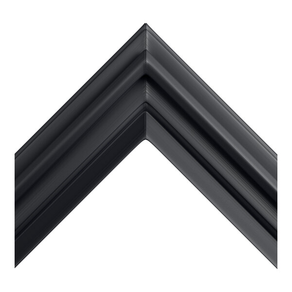 A black rubber gasket for refrigeration, measuring 13 by 27 inches with a 2.1-inch extension.