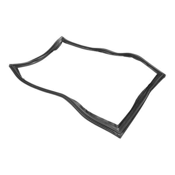 A black rubber gasket for a Turbo Air Refrigeration unit.