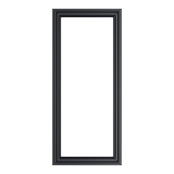 A rectangular black gasket for Turbo Air Refrigeration.