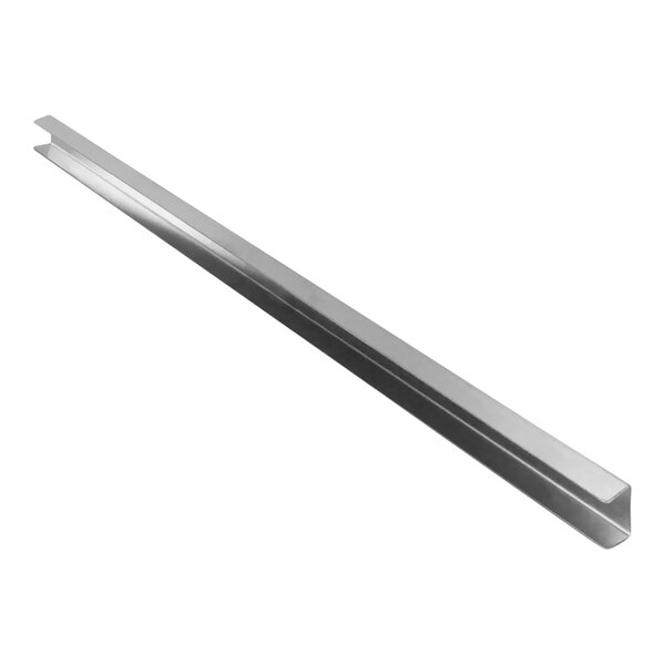 A stainless steel long metal bar.