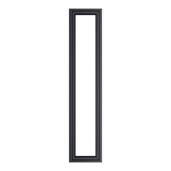 A long, rectangular black gasket for Turbo Air Refrigeration.