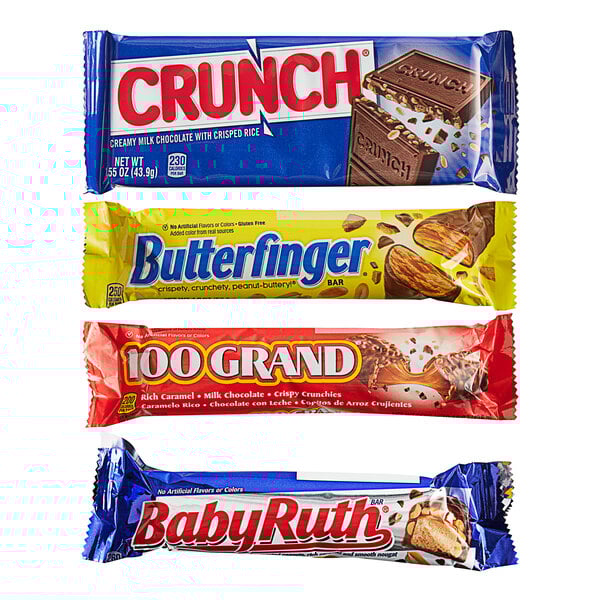 A group of Ferrero chocolate bars including three different types on a white background.