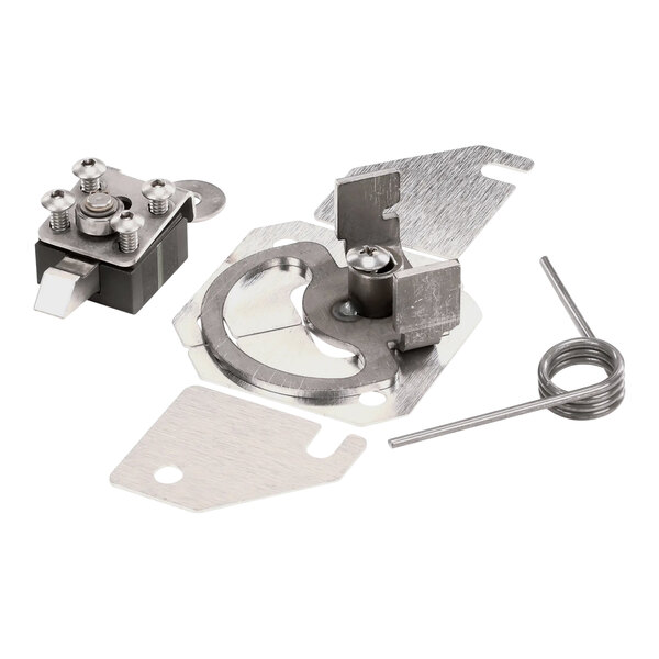 A Vulcan latch-cam assembly kit with metal parts and screws.