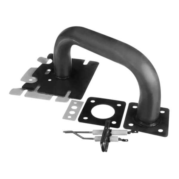 A black metal Vulcan electrode gasket with a white circle.