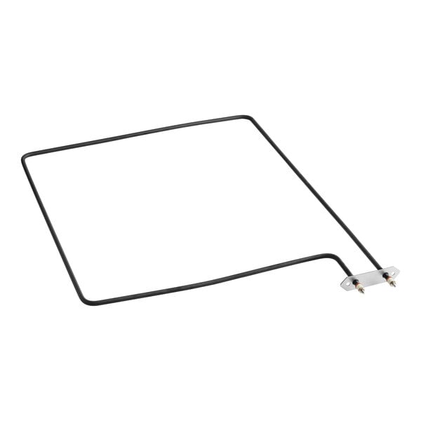 A square-shaped heating element with two electrical connectors, designed for use in Vulcan appliances.