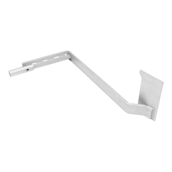 A metal bracket with a handle on it.