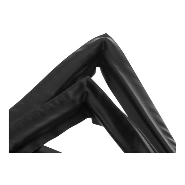 A black gasket for a Turbo Air Refrigeration product with a white background.