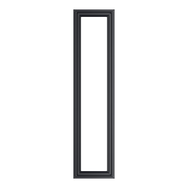 A rectangular black drawer gasket measuring 34.2 inches by 8.4 inches, designed for Turbo Air PRCBE-48/72/84/92R-N models.