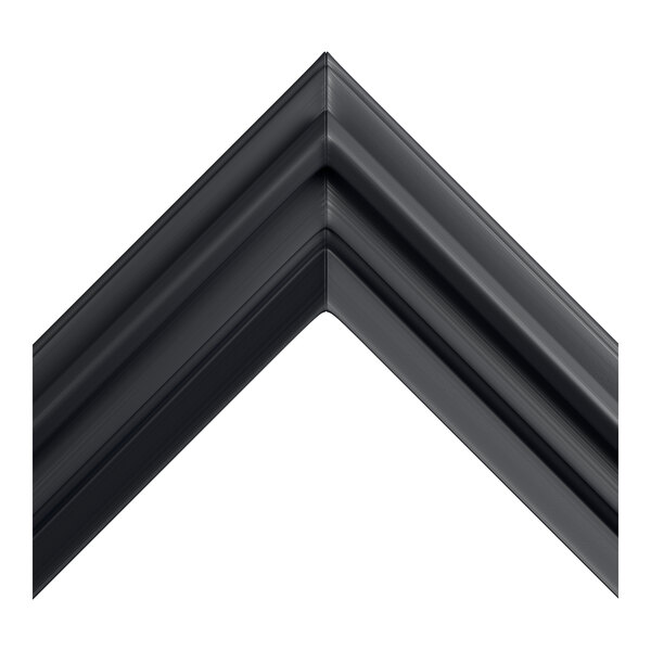 A black Turbo Air C4R8105100 drawer gasket measuring 34.2 inches by 8.4 inches, designed for PRCBE-48/72/84/92R-N models.