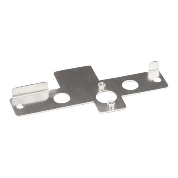 A metal Pitco bracket with two holes.