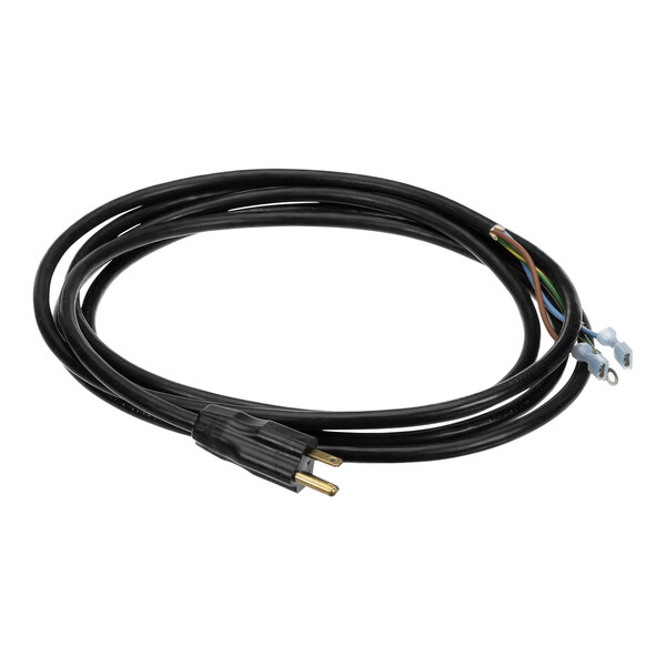 A black Pitco power cord with two wires.