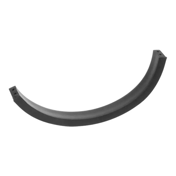 An Ice-O-Matic gasket bin with a black curved end.