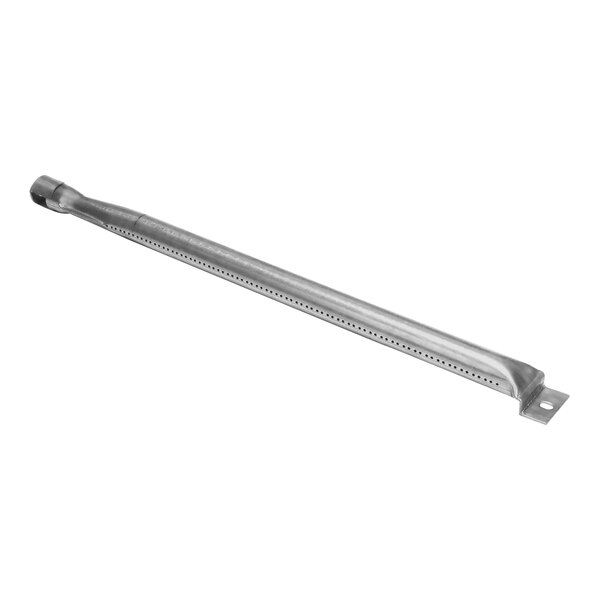 An Imperial Range Ir-Griddle Burner Assembly with a long metal tube with holes.