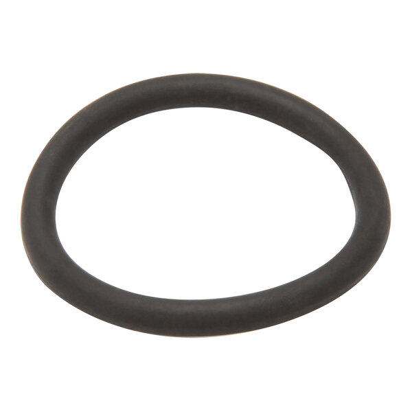 A black rubber Pitco O-ring on a white background.