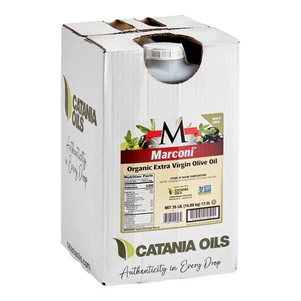 Marconi Organic Extra Virgin Olive Oil 35 lb.