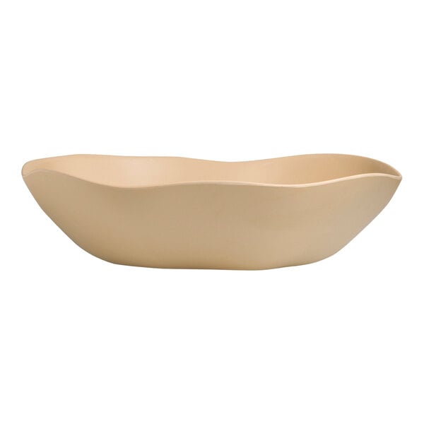 A Delfin Marisol melamine salad bowl with a starfish design.