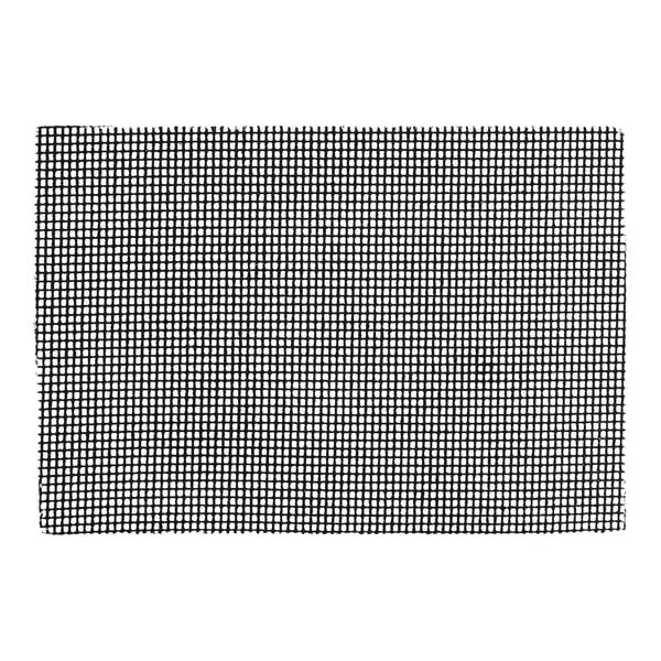 A black mesh grill screen with black lines on a white background.