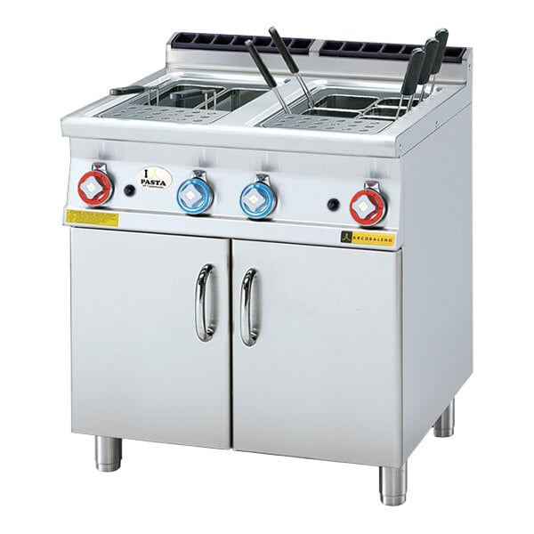 An Arcobaleno Elettra electric pasta cooker.