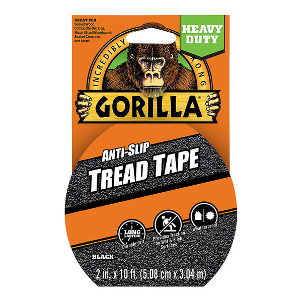 A close up of Gorilla Anti-Slip Tread Tape.