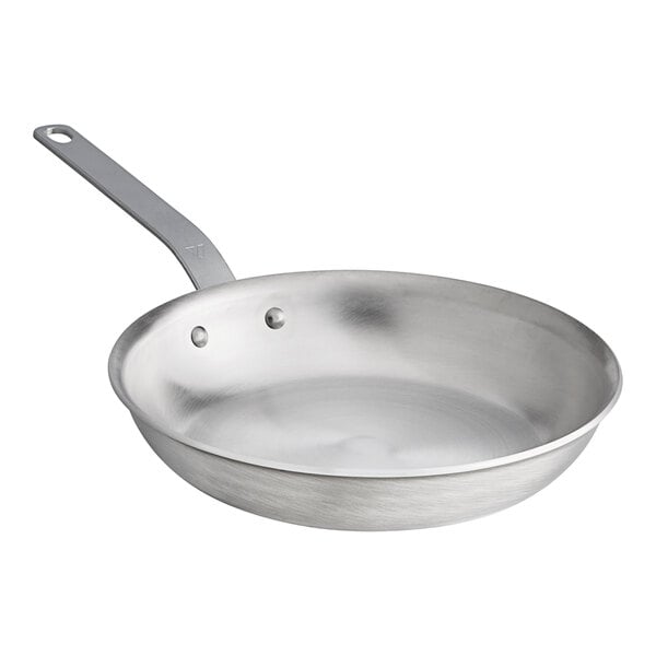 A Vigor 10" aluminum frying pan with a plated handle.