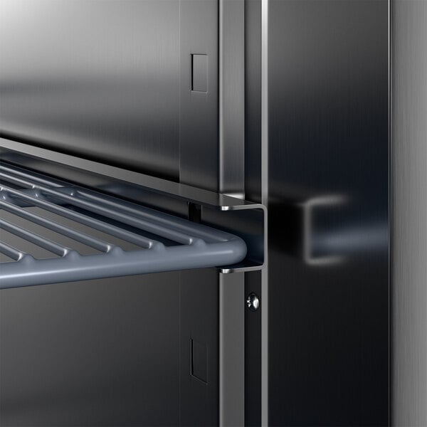 Avantco Z-1F2-N 17 11/16" Stainless Steel Solid Half Door Narrow Reach-In Freezer