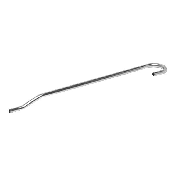A long metal rod with a hole in the end, used for a Dipwell.