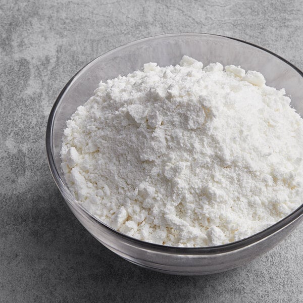 A bowl of Embe Organic Coconut Milk Powder.