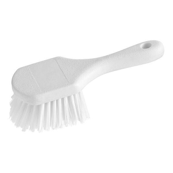 An O-Cedar white utility brush with bristles.