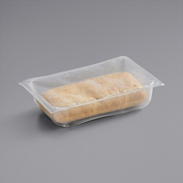 A bag of Schar gluten-free long ciabatta rolls.