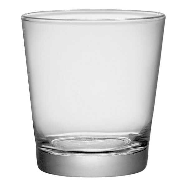 A Bormioli Rocco Sestriere clear glass tumbler.