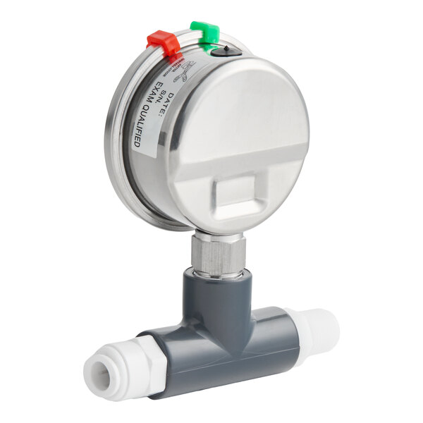 C Pure Oceanloch Water Filter Inlet / Outlet Kit with Nipple and Pressure Gauge