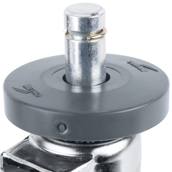 A Metro Super Erecta poly caster with a black cap.