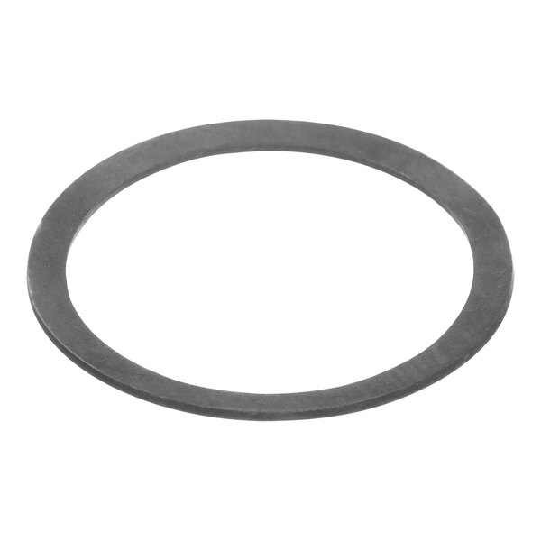 A round black rubber gasket.