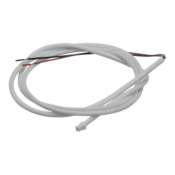 A white True Refrigeration input wire with red and black wires.
