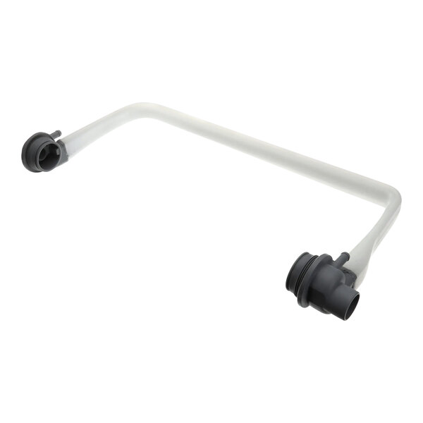 A white plastic Stero wash tube with black hose and handles.