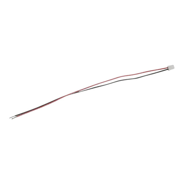 A True Refrigeration led input wire assembly with red and black connectors.