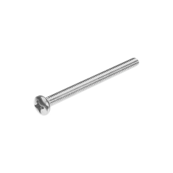 A close-up of a Hobart SC-127-85 screw with a silver rod and thread.