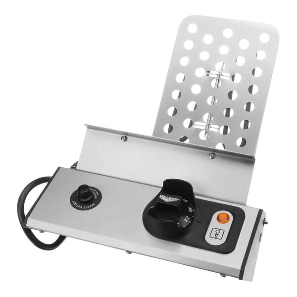 A Vollrath Element Box with a metal plate and a black cord.