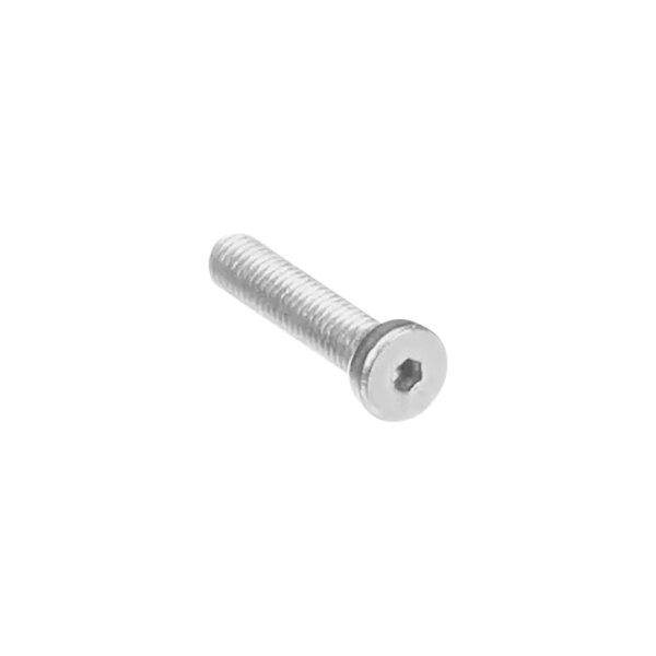 A close-up of a Hobart hex socket head screw with a cap.