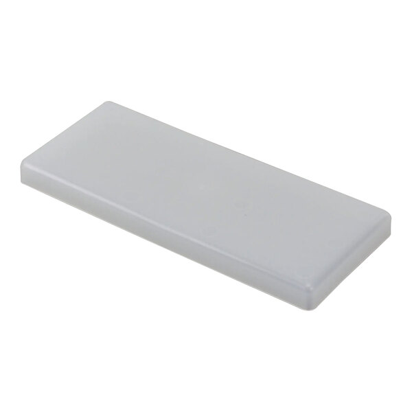 A white rounded rectangular lid.