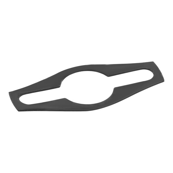 A black circular Stero gasket.