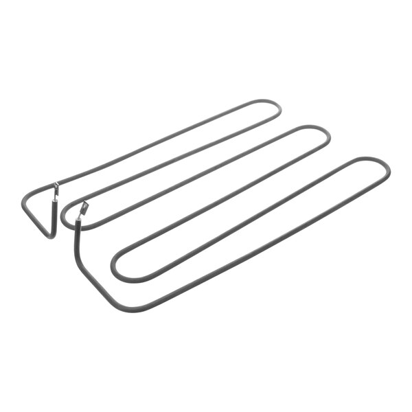 A set of four metal heating elements.